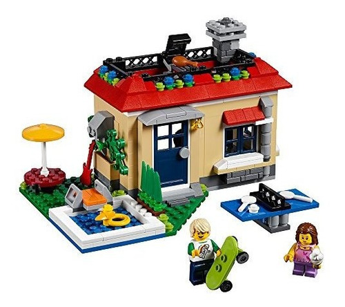 Lego Creator Kit De Construccion Junto A La Piscina Modular