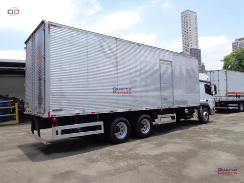 Mb 2430 Atego Bau Ano 2021 Baixa Km Completo Leito Teto Alto