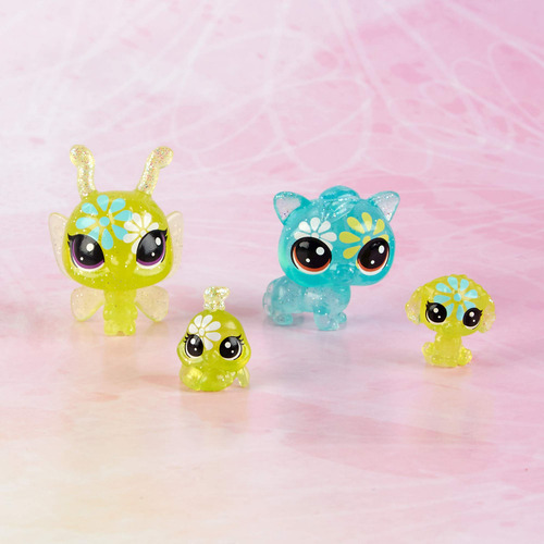 Set Muñecos Littlest Pet 16 Mascotas Florecentes Lps