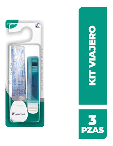 Kit Dental Viajero Farmatodo X 3 Und
