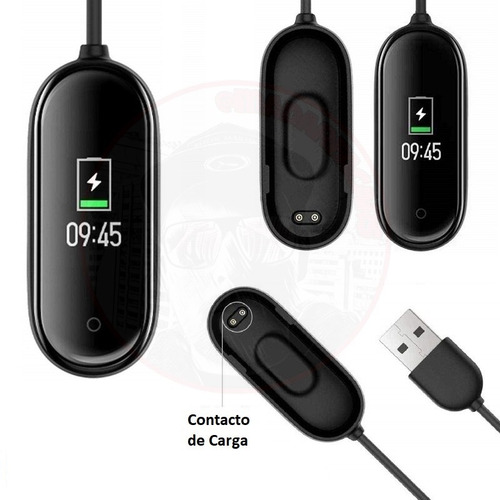 Imagen 2 de 5 de Cargador Usb Compatible Xiaomi Mi Band 4 Usb