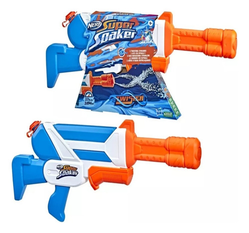 Nerf Super Soaker Twister Pistola De Agua Azul
