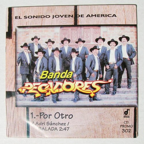 Banda Pecadores Por Otro Cd Single Mexicano 1998