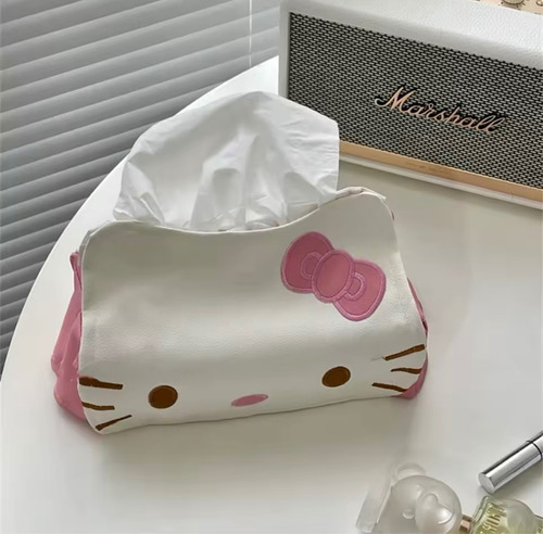 Hello Kitty Soporte De Pañuelos Desechables Hello Kitty