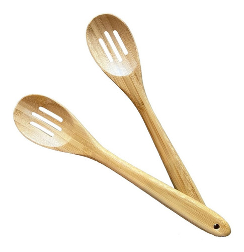 Juego De Cubiertos Bamboo Para Ensalada.xe06