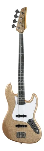 baixo Seizi Fun Jazu Jb 4 Desert Gold Sparkle 10360984 baixo Seizi Fun Jazu Jb 4 Desert Gold Sparkle 10360984