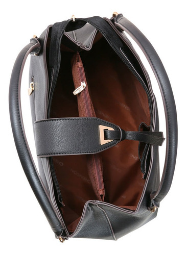 Bolso de hombro Chenson Original Hobo Hardware para mujer, color marrón