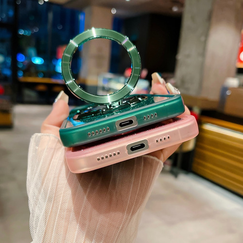 Funda Para Xiaomi Poco X7 5g/pocox7 Pro/turbo4 El Soporte De Anillo Magnético De La Funda Del Teléfono Brilla Y Es A Prueba De Golpes