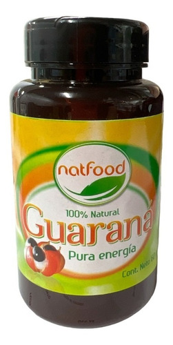 Guarana En Polvo 60g 100% Natural Energizante Vegano