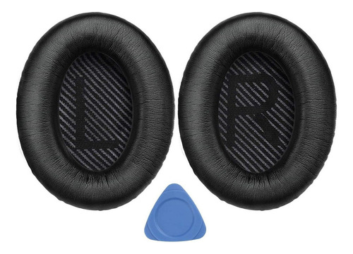 Almohadillas Auricular Repuesto Para Bose Qc35 Y Mas Negro