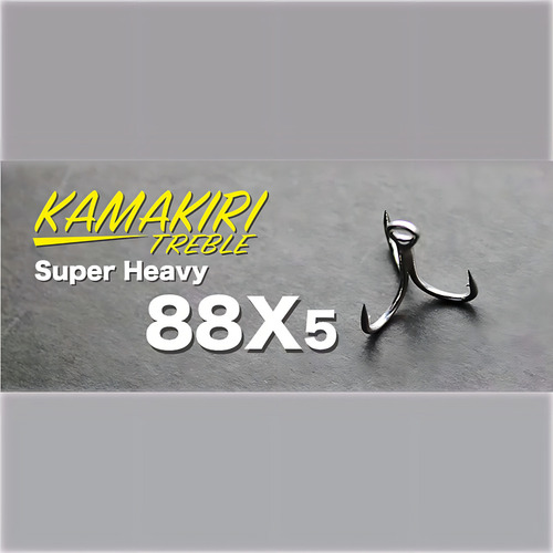Anzol Garatéia De Pesca Ichikawa Kamakiri Treble 88x5 N4 C/8