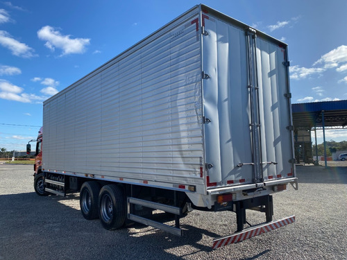 Imagem 5 de 21 de Mb Atego 2430, Truck 6x2, 2018. Automático, Baú Linshalm