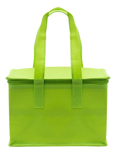 Bolsa Térmica Praia Garrafas Com Alça Cooler Pequeno 6 Litro Cor Verde