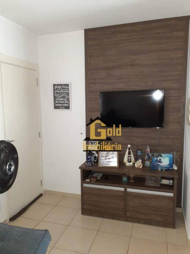 Apartamento Com 2 Dormitórios Para Alugar, 46 M² Por R$ 1.200/mês - Jardim Heitor Rigon - Ribeirão Preto/sp - Ap1966