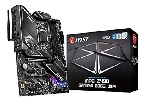 Msi Mpg Gaming Edge Placa Madre Intel Z490 Lga 1200 Atx Ddr4