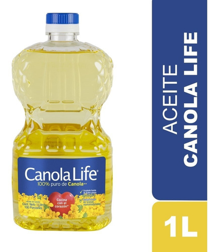 Aceite Canola Life 1 Litro - L a $23253