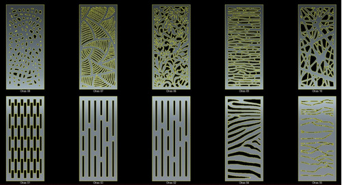 Chapas Perforadas Decorativas A Medida
