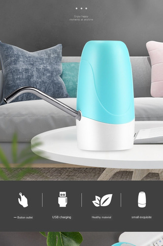 Imagen 7 de 10 de Bomba Electrónica Dispensadora Para Bidon De Agua, Usb