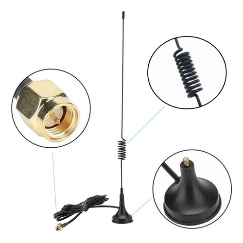 Antena Gsm Para Equipos Rtu-5024 O Rtu-5034 (optimiza Señal)