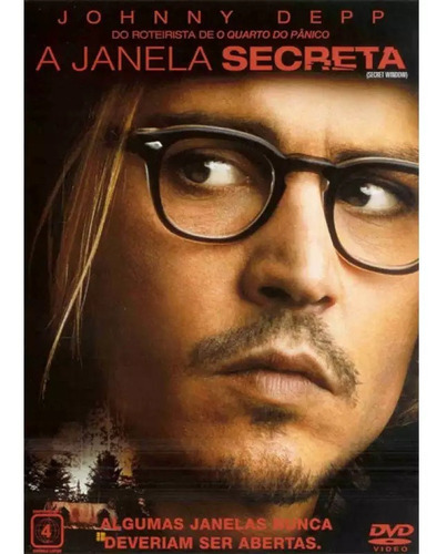 Dvd A Janela Secreta Johnny Depp Original Novo Lacrado