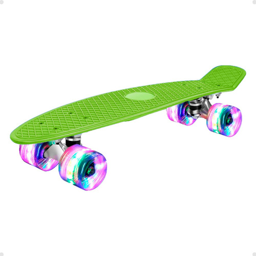 Patineta Rofft Penny Board Base Aluminio Ruedas Con Luces