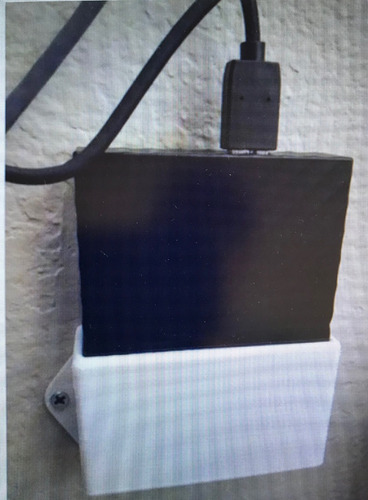 Imagen 2 de 2 de Soporte Pared Disco Duro Parado Computador Varios Colores