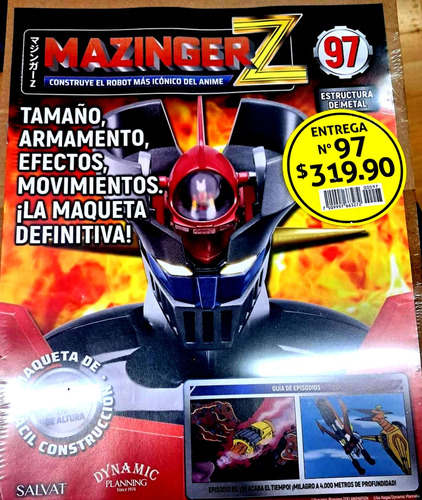 Construye Tu Mazinger Z Editorial Salvat Edición 97