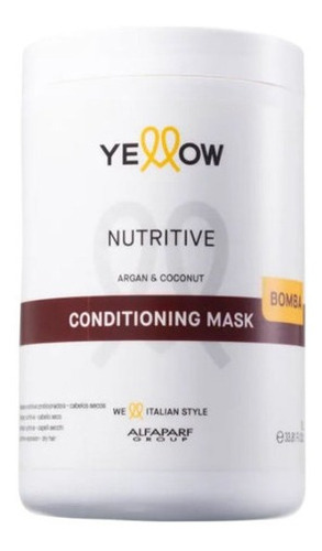 Yellow Nutritive Mask 1 Litro - Máscara Nutritiva