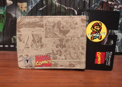 Imagen 4 de 4 de Billetera Spiderman Clásico Comics Hombre Araña
