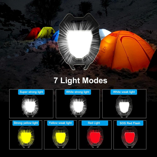 Paquete De 2 Linternas Led Cob Pequeñas Con Encendedor, Máxi
