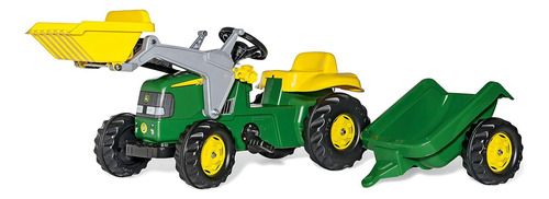 Rolly Toys John Deere - Tractor De Pedal Con Cargador Fronta