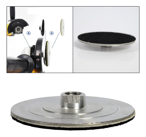 Soporte De Respaldo De Aluminio, Soporte De Placa M14 100mm