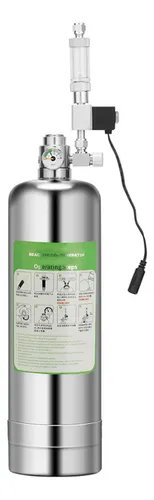 Kit De Sistema Generador De Co2 Para Acuarios Dobles De 5 Li
