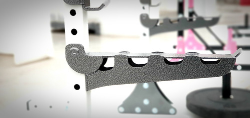 Soporte Bench 2x2 (par) Cred Elite, Para Barra En M3 O N2.