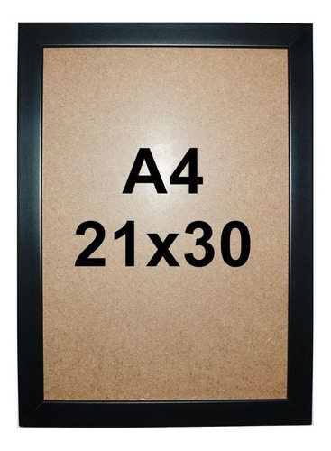 Moldura Quadro A4 30x21 Para Certificado Com Vidro