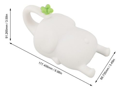 Elephant Nursery Night Baby Room Usb Innovadora Silicona Par