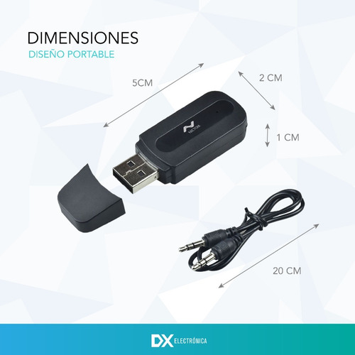 Receptor Audio Bluetooth Aux Spotify Musica Auto Parlantes