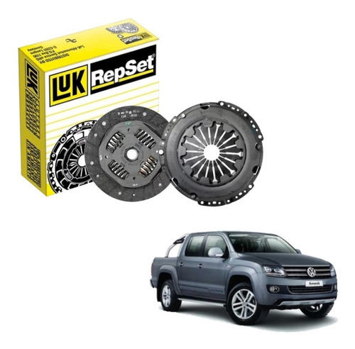 Kit Embreagem Amarok Todos Luk 624347409 Sem Atuador