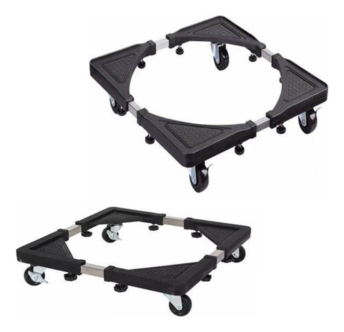 Suporte Base Com 4 Rodinhas Ajustável Para Eletrodomésticos