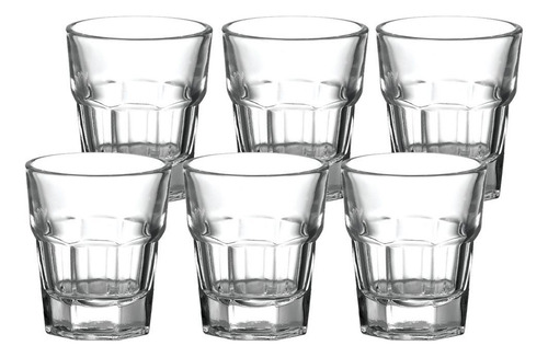 Set para beber Shot Dover, 45 ml, 6 piezas, vodka y tequila Set 6 Vasos Shot Tequilero Pocillo Vasos Shot Vasos Shot