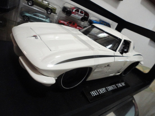 Corvette Sting Ray 1963 Jada Edición Limitada 1/18. Nuevo