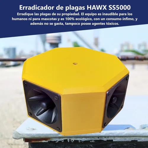 Ahuyentador De Plagas Con Onda Ultrasónica Ss5000