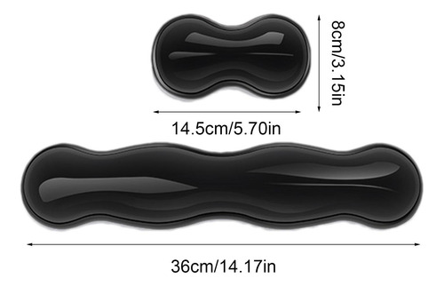 Apoyo Ergonómico Para Teclado Y Mouse Almohadilla