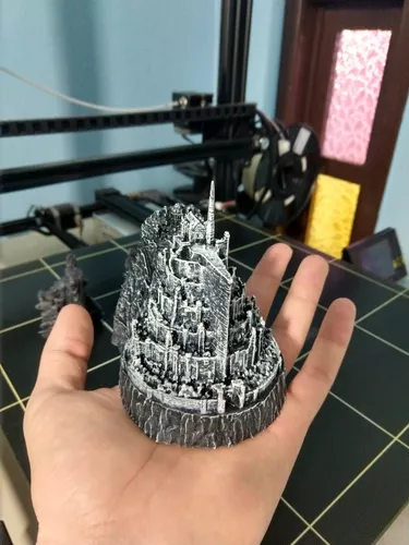 Kit Minas Tirith + Argonath Miniaturas 9cm Senhor Dos Aneis