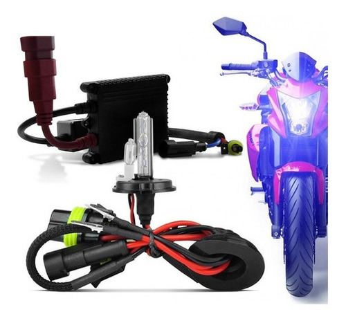 Kit Xenon Moto H6 6000k Alta Y Baja 35w