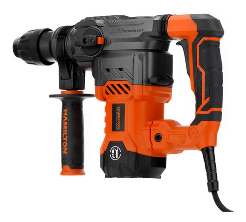 Imagen 2 de 2 de Rotomartillo electroneumático Hamilton HRM004 naranja con 1300W de potencia 220V-240V
