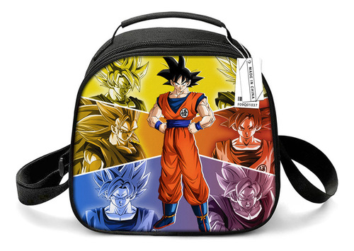 Lonchera Dragon Ball Bolso Para Comida Almuerzo