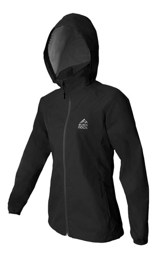Campera Rompeviento Impermeable Mujer Black Rock- Salas