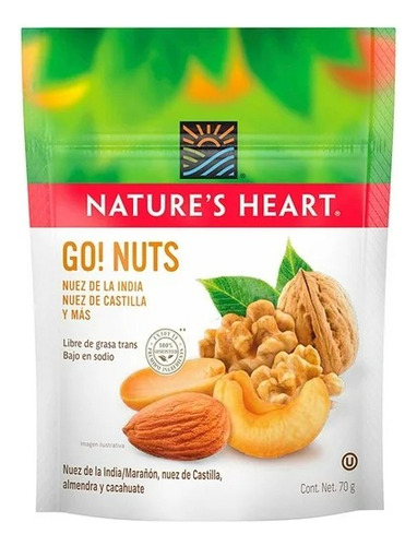 3 Pza Nuez De La India Nature's Heart Castilla Y Más Go Nuts