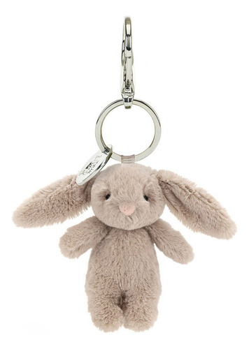 Jellycat Conejo Beige Peluche Amuseable En Llavero 13cm Beige